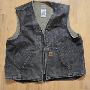 Carhartt 2XL Fleece Sherpa Lined Men's Vest